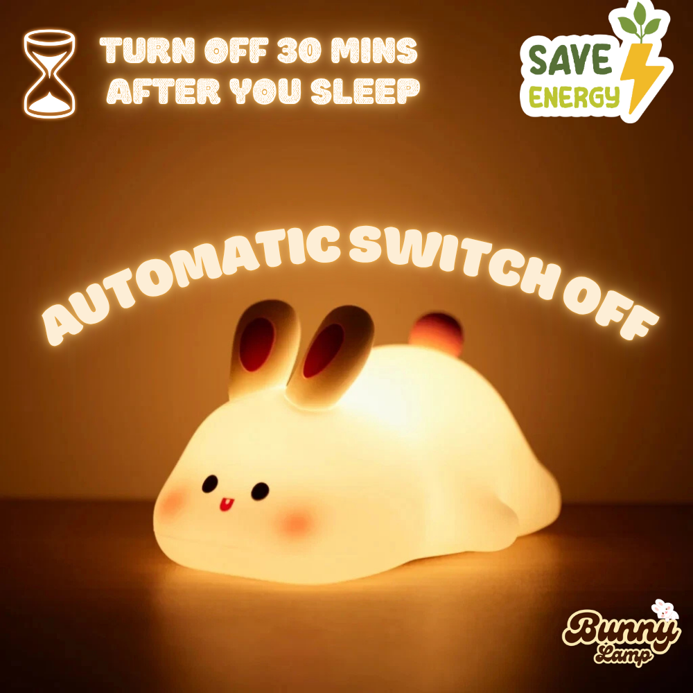 Cute Rabbit Touch Lamp – Soft Light for Cozy Nights