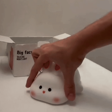 Cute Rabbit Touch Lamp – Soft Light for Cozy Nights